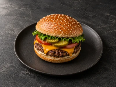 Classic cheeseburger
