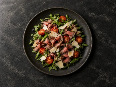 Roast beef salad