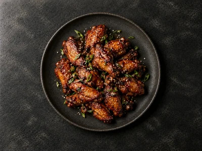 BBQ chicken wings